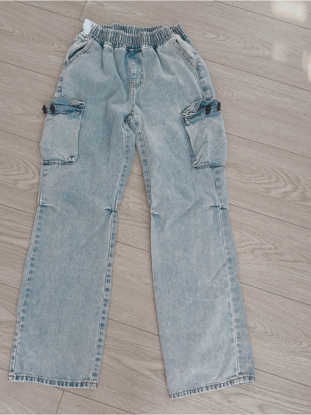 Blue Baggy Jeans